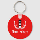 Amsterdam Sleutelhanger (Voorkant)