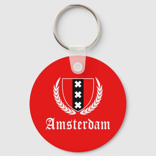 Amsterdam Sleutelhanger (Voorkant)