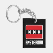 Amsterdam Sleutelhanger (Voorkant Links)