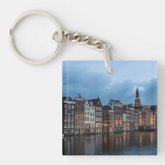 Amsterdam Sleutelhanger (Voorkant)