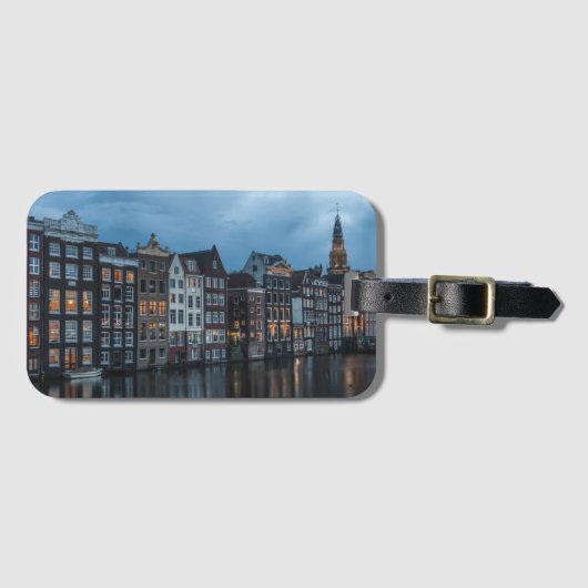 Amsterdam Souvenir Bagagelabel (Voorkant (horizontaal))