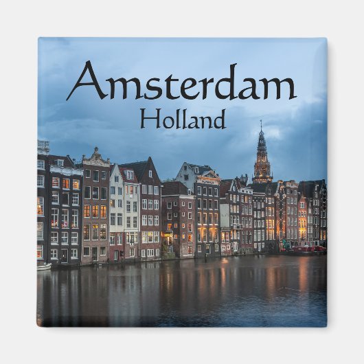 Amsterdam Souvenir Magneet (Voorkant)