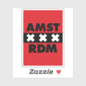 Amsterdam Sticker (Vel)