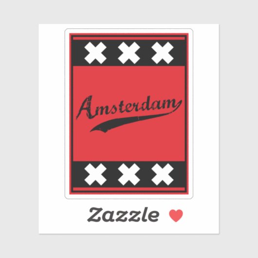 Amsterdam Sticker (Vel)