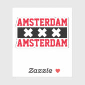 Amsterdam Sticker (Vel)