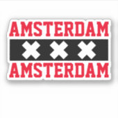 Amsterdam Sticker (Voorkant)