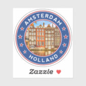 Amsterdam Sticker (Vel)