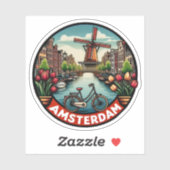 Amsterdam Sticker (Vel)