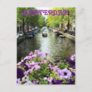 Amsterdam Summer Canal Briefkaart