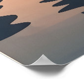 Amsterdam Sunset - Canal Silhouette Reflections Poster (Hoek)