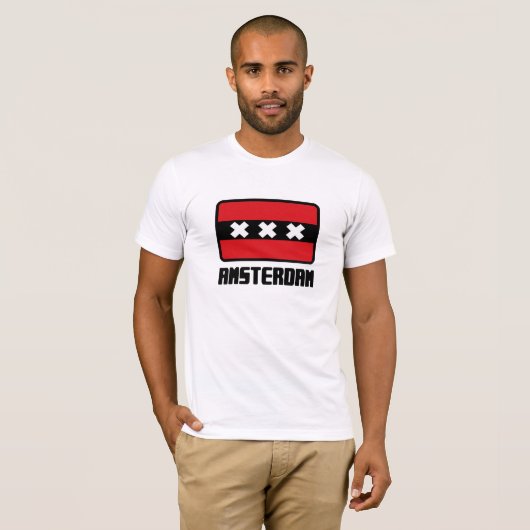 Amsterdam T-shirt (Voorkant volledig)