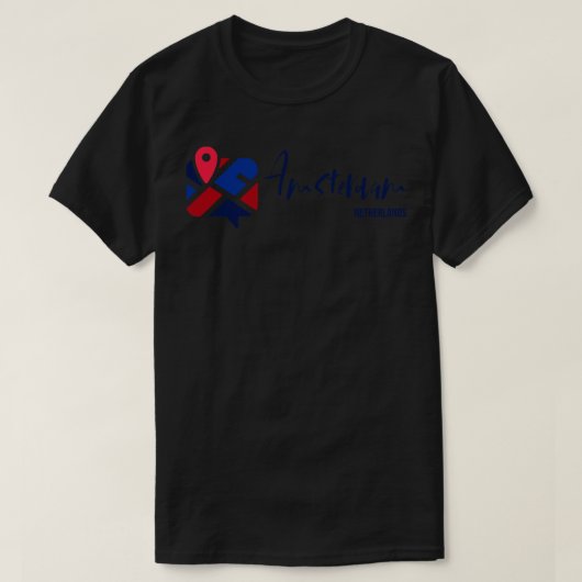 Amsterdam T-shirt (Design voorkant)