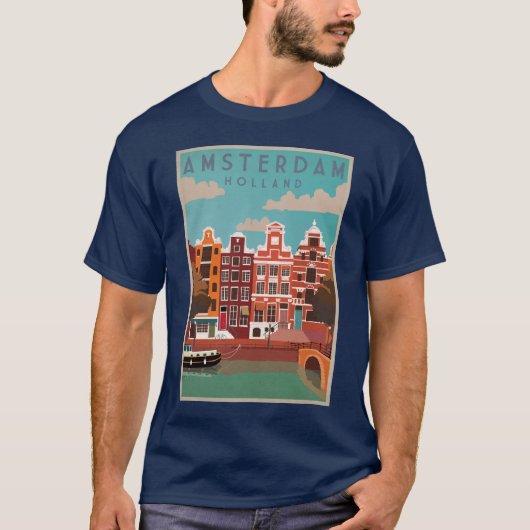Amsterdam T-shirt (Voorkant)
