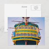 Amsterdam Tall Ship Briefkaart (Voorkant / Achterkant)