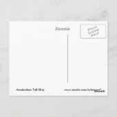 Amsterdam Tall Ship Briefkaart (Achterkant)