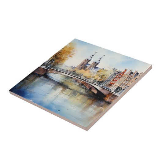 Amsterdam Tegeltje (Zijkant)