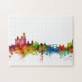 Amsterdam The Netherlands Skyline Legpuzzel (Horizontaal)
