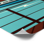 Amsterdam The Netherlands Travel Poster (Hoek)