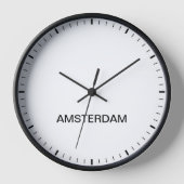 Amsterdam Time Zone Newsroom Clock (Voorkant)