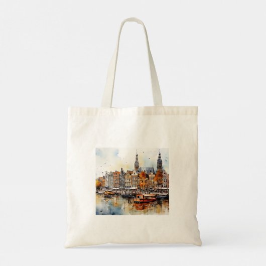 Amsterdam Tote Bag (Achterkant)