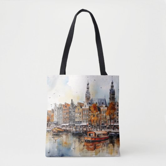 Amsterdam Tote Bag (Voorkant)