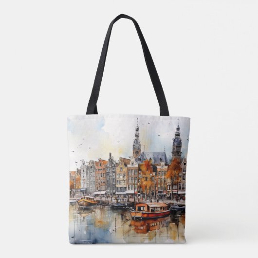 Amsterdam Tote Bag (Achterkant)