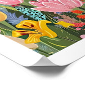 Amsterdam Travel Poster, Amsterdam Nederland Poster (Hoek)