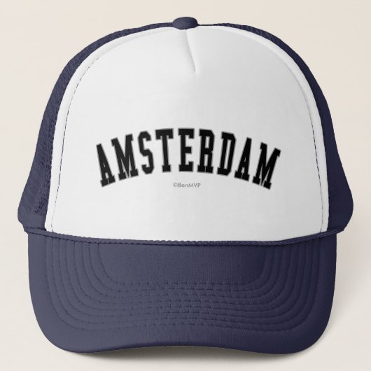 Amsterdam Trucker Pet (Voorkant)