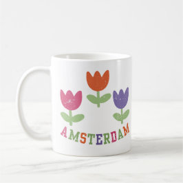 Amsterdam Tulips Koffiemok