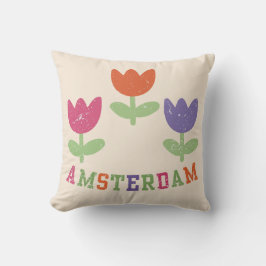 Amsterdam Tulips Kussen