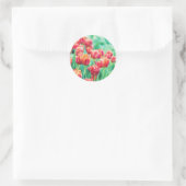 Amsterdam Tulpen Bloemen Foto Sticker (Tas)