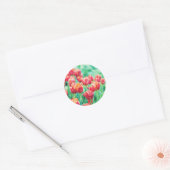 Amsterdam Tulpen Bloemen Foto Sticker (Envelop)