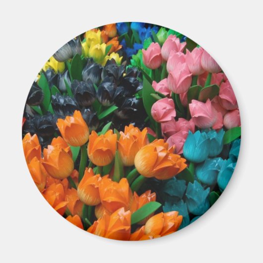 Amsterdam Tulpen Magneet (Voorkant)