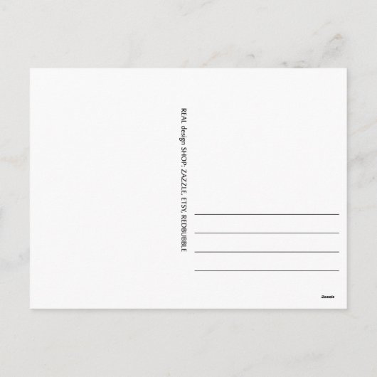 Amsterdam, van de serie Bezoek... Feestdagenkaart (Achterkant)