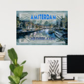 Amsterdam, van het "Bezoek..." Poster (Thuiskantoor)