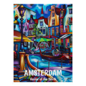 Amsterdam: Venice of the North Perfect Poster (Voorkant)