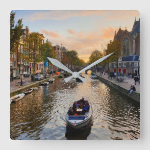 Amsterdam Vierkante Klok