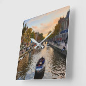 Amsterdam Vierkante Klok (Hoek)