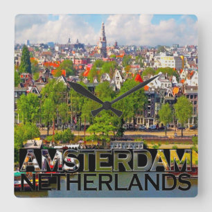 Amsterdam Vierkante Klok