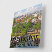 Amsterdam Vierkante Klok (Hoek)