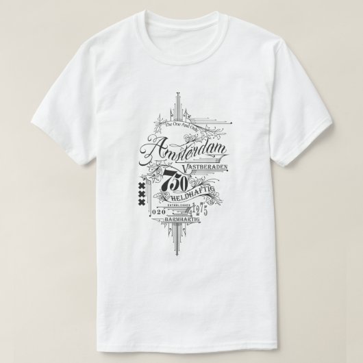 Amsterdam Vintage 750 T-shirt (Design voorkant)