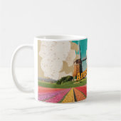Amsterdam Vintage Reisposter Koffiemok (Links)