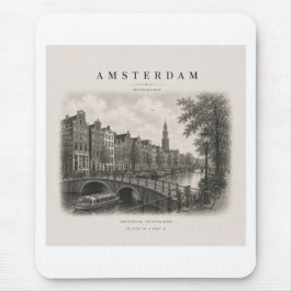 Amsterdam | Vintage Travel City Design Muismat