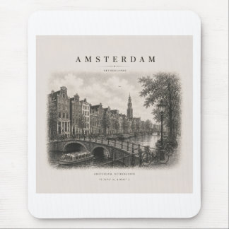 Amsterdam | Vintage Travel City Design Muismat