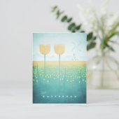 Amsterdam Vintage Travel Poster - Art Briefkaart (Staand voorkant)