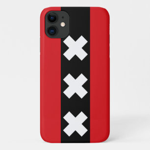 Amsterdam vlag Case-Mate iPhone case