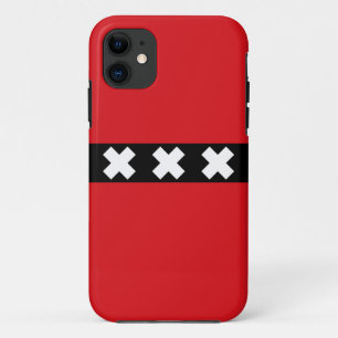 Amsterdam vlag Case-Mate iPhone case