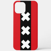 Amsterdam Vlag Case-Mate iPhone Hoesje (Achterkant)