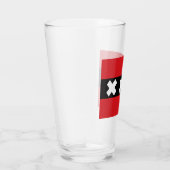 Amsterdam vlag glas (Rechts)