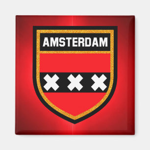 Amsterdam vlag magneet